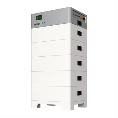 51.2V 300Ah 400Ah Baterai Lithium Ion Residential 15KWH Baterai yang ditumpuk All In One