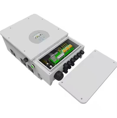 Jerman Stock Deye 10kw Tiga Fase SUN-10K -SG04LP3-EU Inverter Hibrida Dengan Baterai Deye 10kw Pasangan AC Untuk Meningkatkan Sistem Surya yang Ada