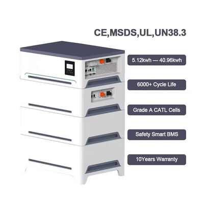 kualitas Sistem Penyimpanan Energi Inverter Surya Hibrida Tumpuk Langsung Pabrik Semua-dalam-Satu Dengan Baterai LiFePO4 Untuk Solusi Kustom Daya Cadangan Industri pabrik