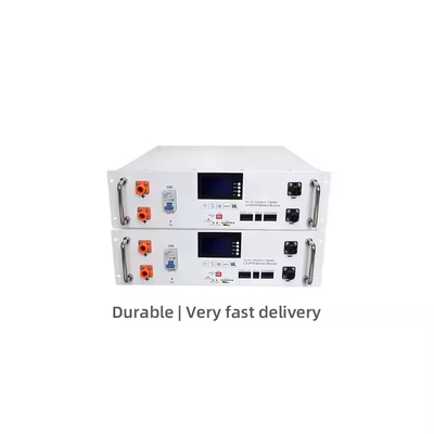 kualitas Pabrik Langsung 51.2V 100Ah Rack Mount LiFePO4 Baterai 5.12KWh 3U Cabinet Storage Baterai Kompatibel Dengan Sebagian Besar Inverter OEM ODM Tersedia pabrik