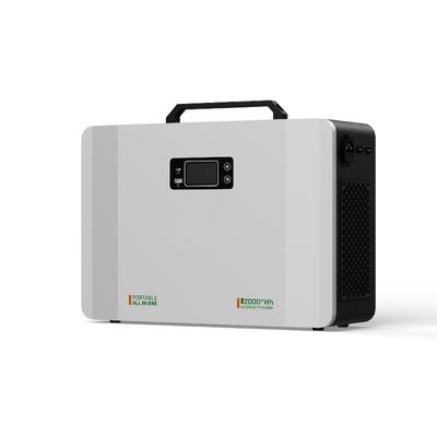 Kualitas Portable Power Station Pure Sine Wave LiFePO4 Power Station Emergency Power Station For Home Power Station With UPS Switchover 20ms For RV Travel Van Life pabrik