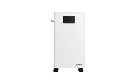 Kualitas Vertical Indoor Floor Mount 16kWh Lithium Iron Phosphate Battery 51.2V 314Ah Deep Cycle LiFePO4 Battery Pack With Smart BMS CAN RS485 For Home Backup Off Grid Solar Residential Energy Storage System pabrik