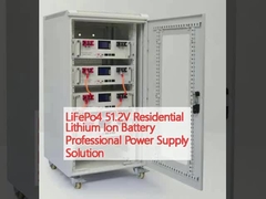 LiFePo4 51.2V Baterai Lithium Ion Residential Solusi Pasokan Listrik Profesional
